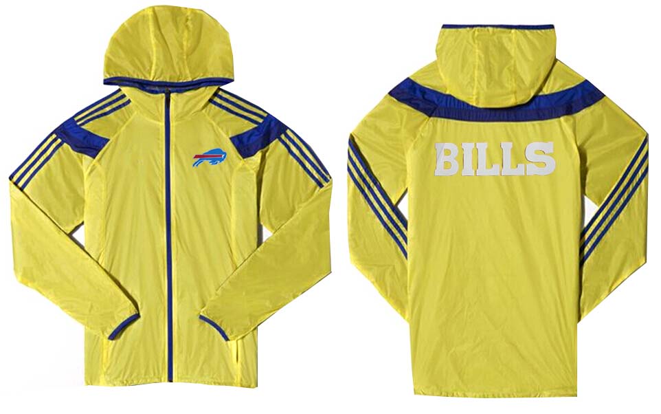 NFL Buffalo Bills Yellow Blue  Jacket