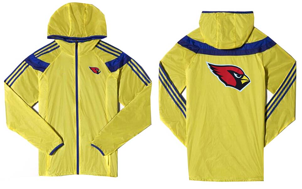 NFL Arizona Cardinals Yellow Blue Color Jacket