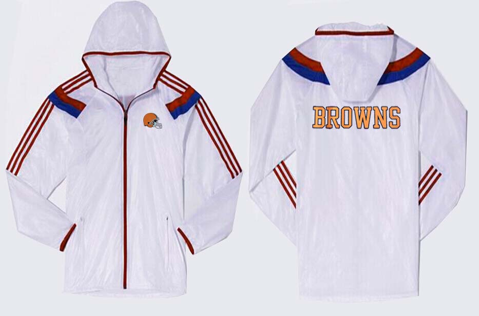 NFL Cleveland Browns All White Jacket