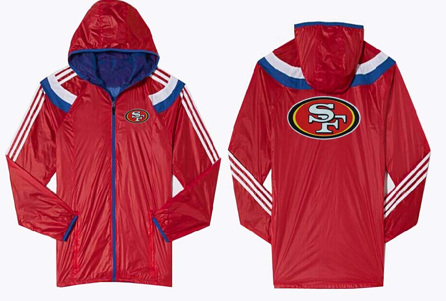 NFL San Francisco 49ers Red Blue Jacket