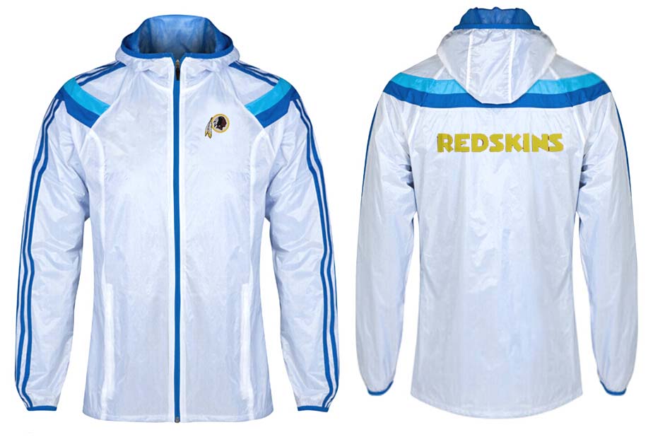 NFL Washington Redskins White Blue Jacket