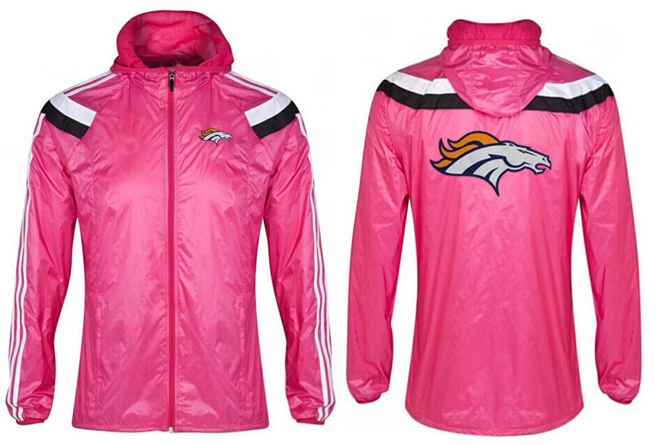 NFL Denver Broncos Pink Color Jacket