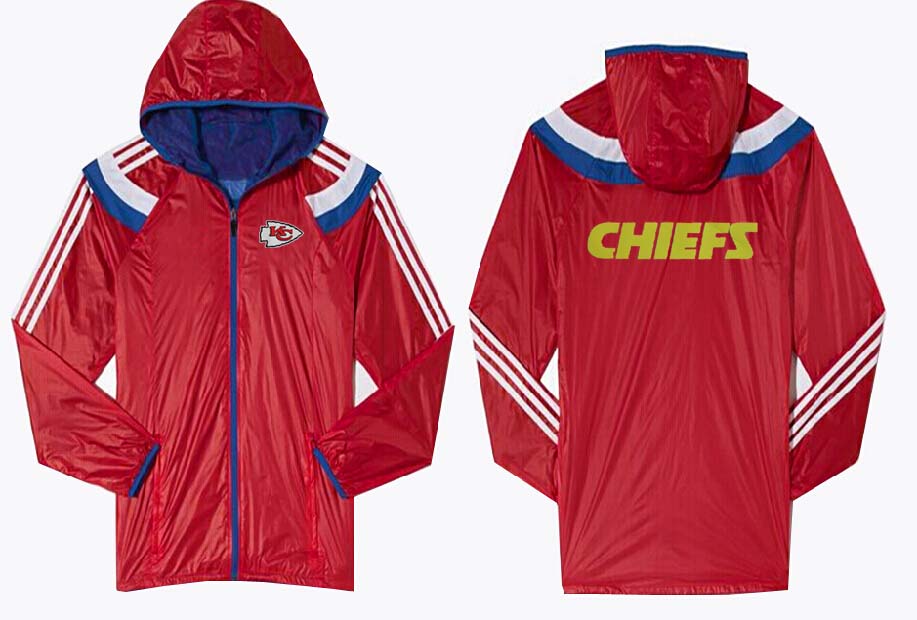 NFL Kansas City Chiefs Red Blue Color Jacket