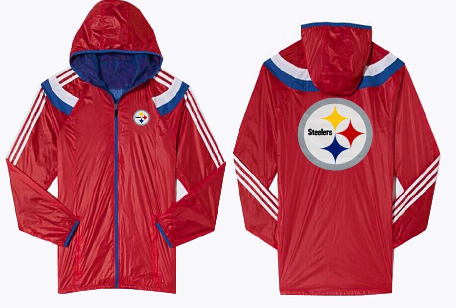 NFL Pittsburgh Steelers Red Blue Color Jacket