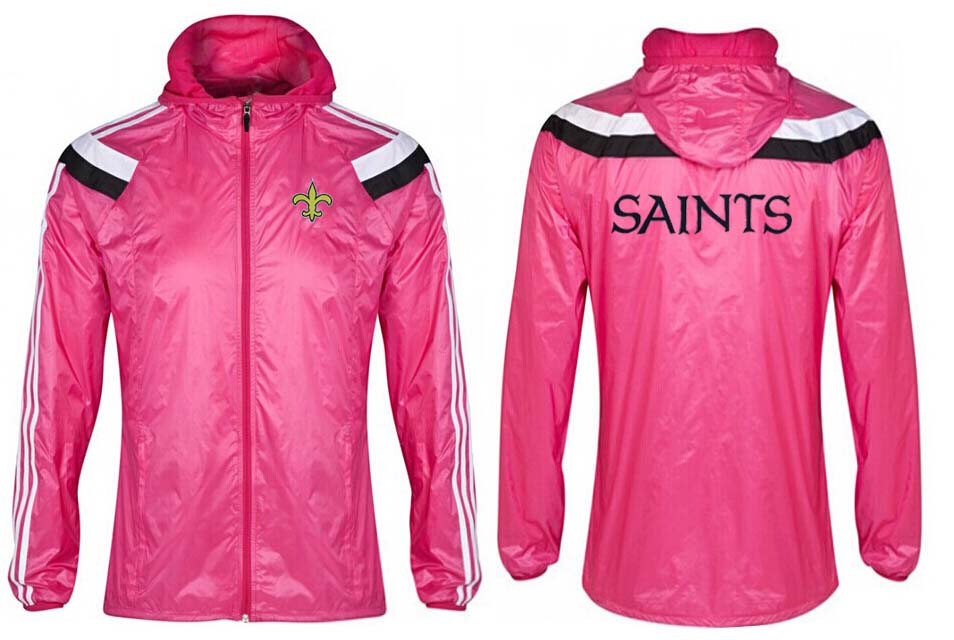 NFL New Orleans Saints All Pink Color Jacket