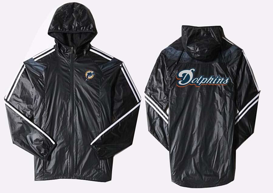 NFL Miami Dolphins Black Color Jacket
