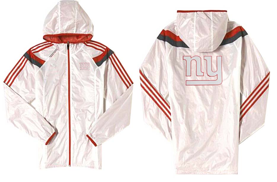 NFL New York Giants White Red Jacket