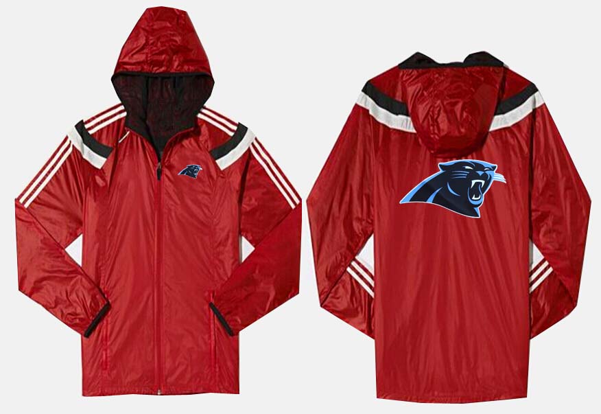 NFL Carolina Panthers Red Color Jacket