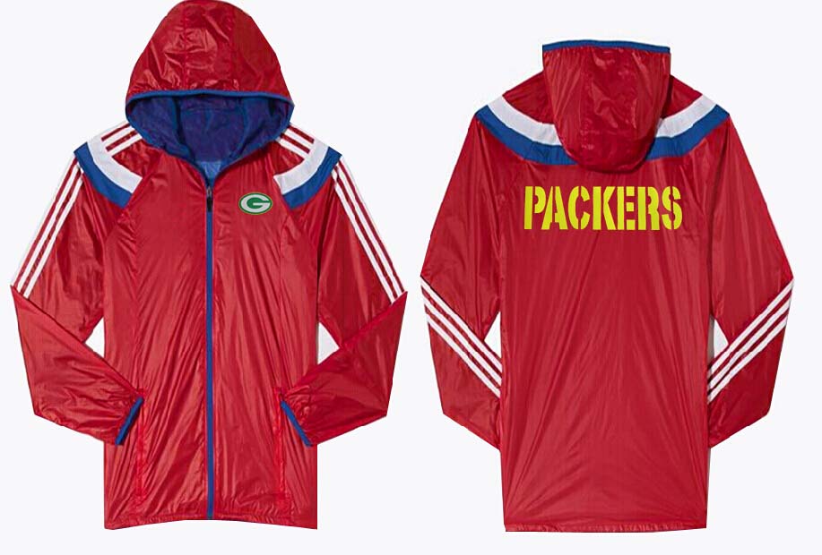 NFL Green Bay Packers Red Blue Color Jacket