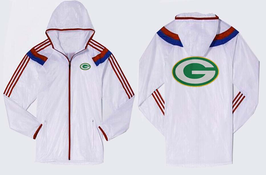 NFL Green Bay Packers White Color Jacket