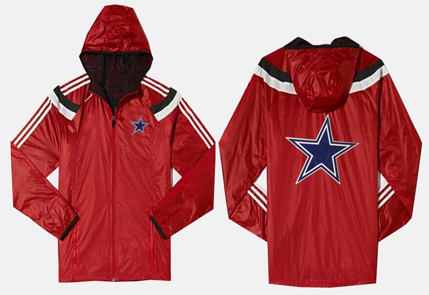 NFL Dallas Cowboys All Red Color Jacket