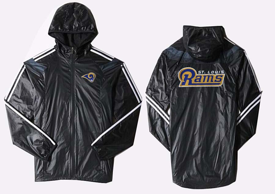 NFL St.Louis Rams All Black Color Jacket