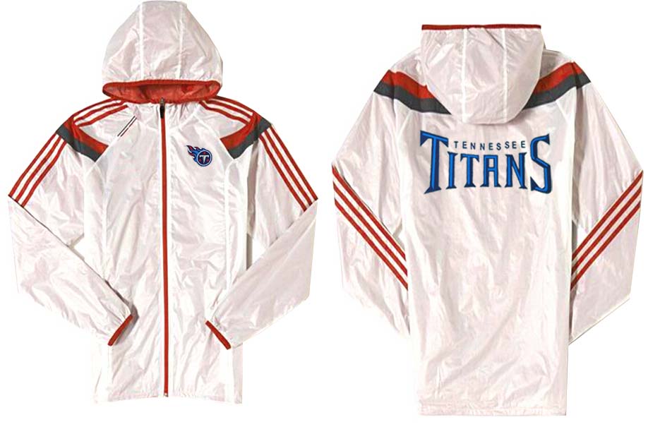 NFL Tennessee Titans White Red Color Jacket