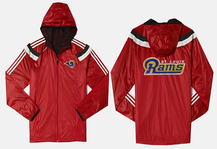 NFL St.Louis Rams All Red Jacket 2