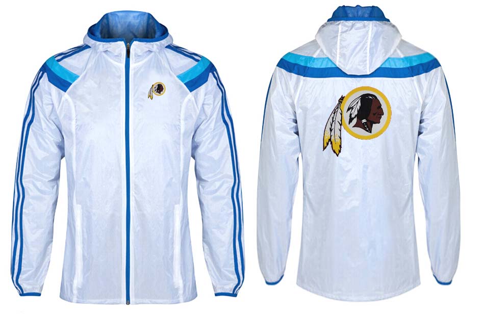 NFL Washington Redskins White Blue Color Jacket