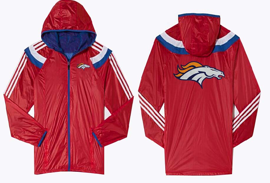 NFL Denver Broncos Red Color Jacket 2