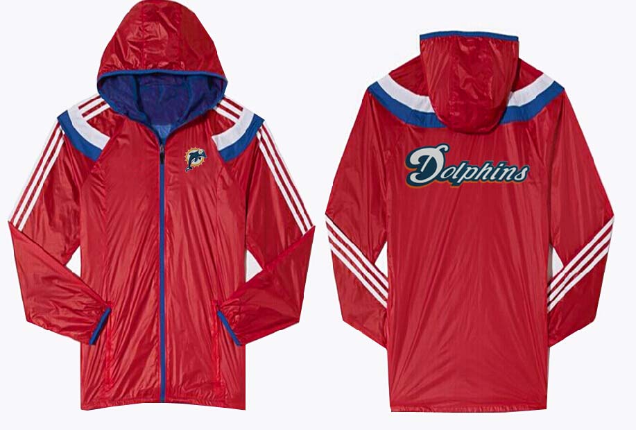 NFL Miami Dolphins Red Blue Jacket