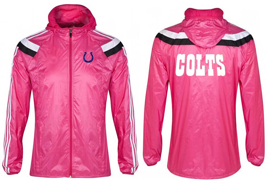 NFL Indianapolis Colts Rose Red Color Jacket 