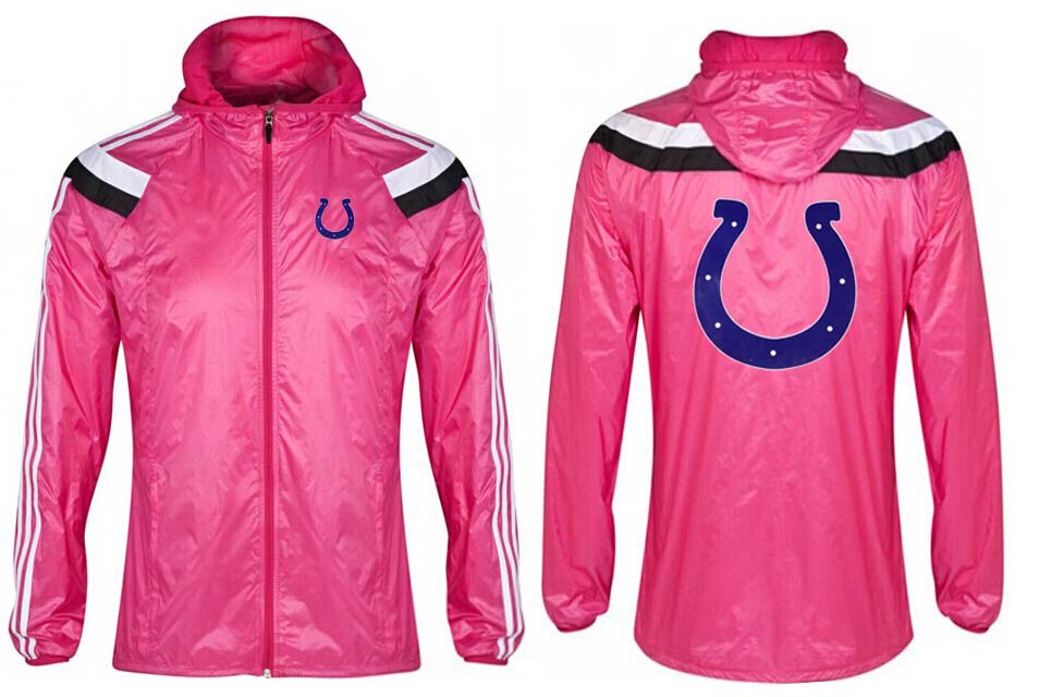NFL Indianapolis Colts Rose Red Jacket 