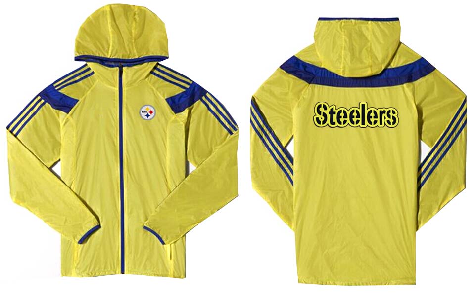 NFL Pittsburgh Steelers Yellow Blue Jacket