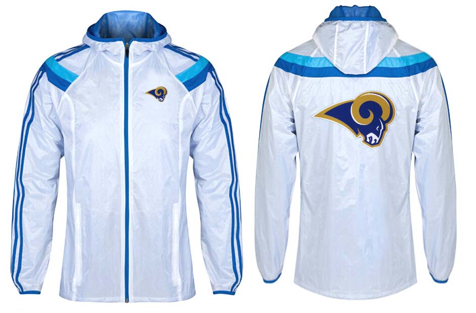 NFL St.Louis Rams White Color Jacket