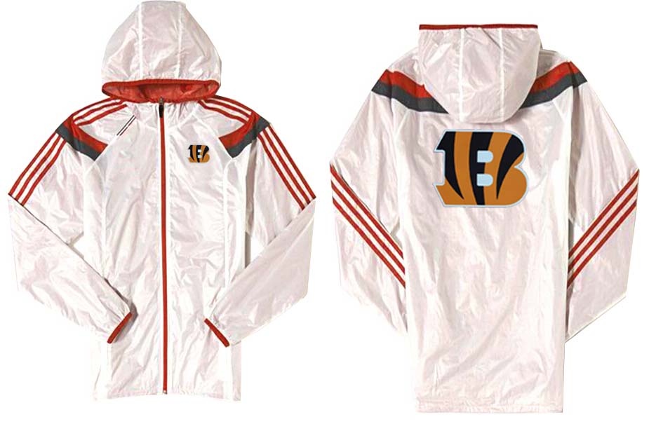 NFL Cincinnati Bengals White Red Color Jacket