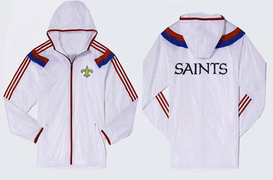 NFL New Orleans Saints All White Jacket