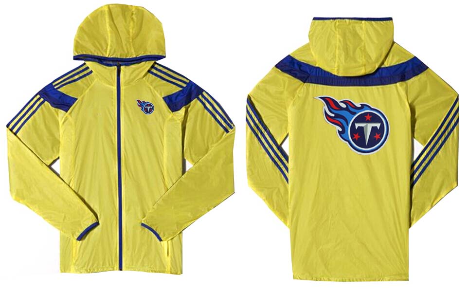 NFL Tennessee Titans Yellow Blue Jacket