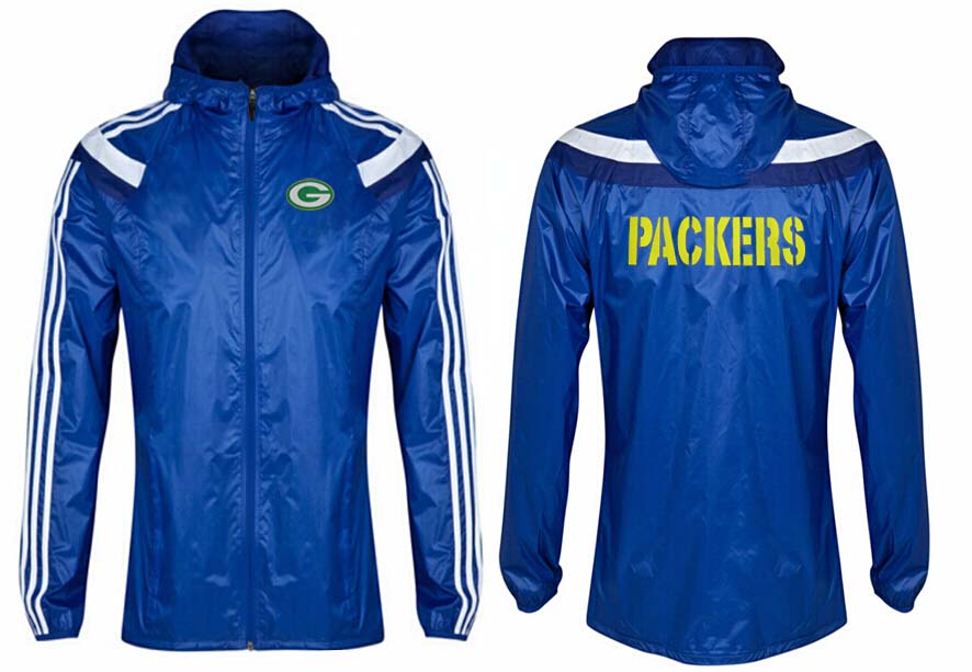 NFL Green Bay Packers Blue Color Jacket