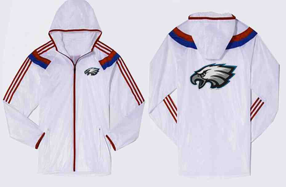 NFL Philadelphia Eagles White Color Jacket