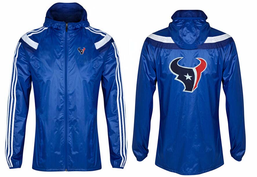 NFL Houston Texans Blue Color Jacket