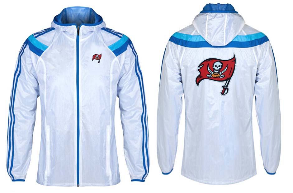 NFL Tampa Bay Buccaneers White Blue Jacket