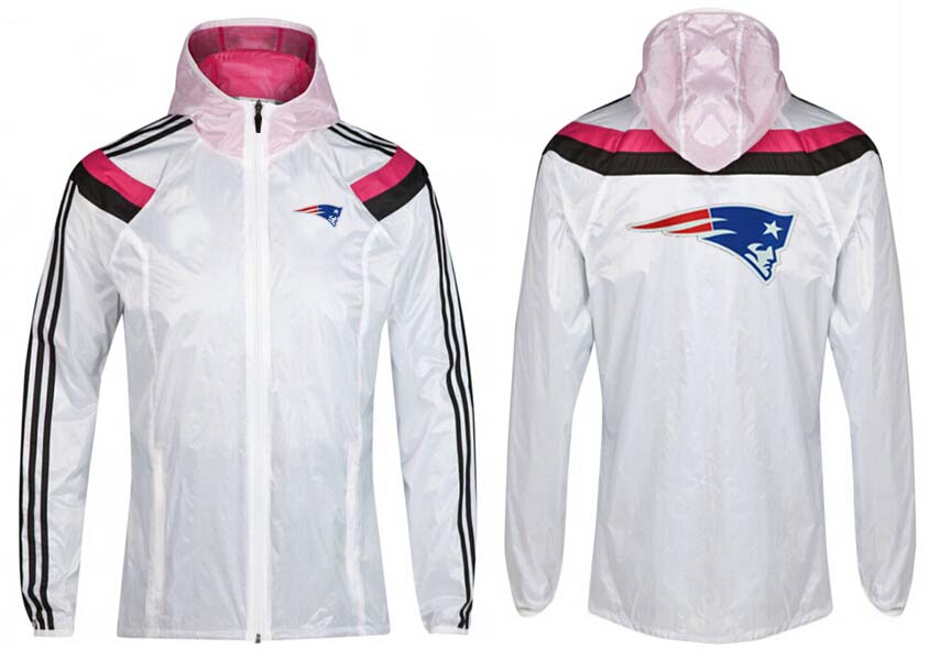 NFL New England Patriots White Pink Color Jacket