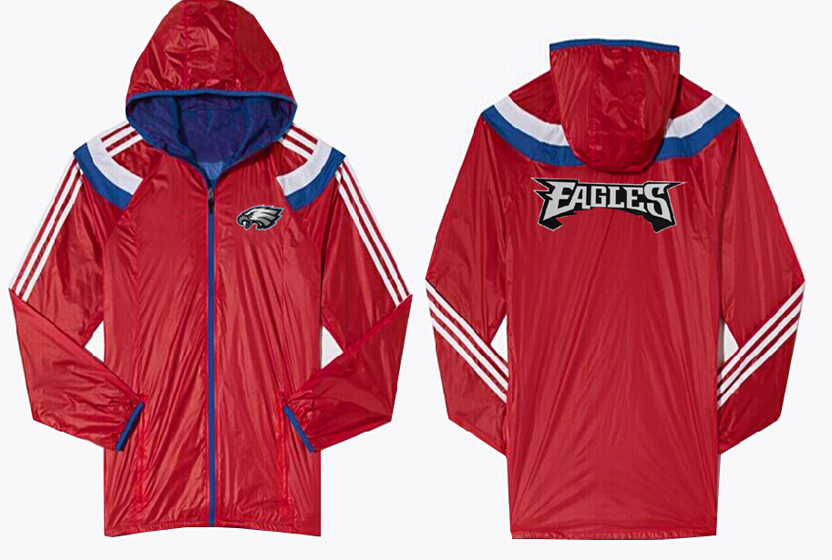 NFL Philadelphia Eagles Red Blue  Jacket