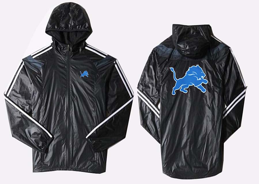 NFL Detroit Lions Black Jacket