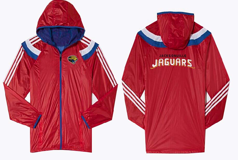 NFL Jacksonville Jaguars Red Blue cOLOR Jacket