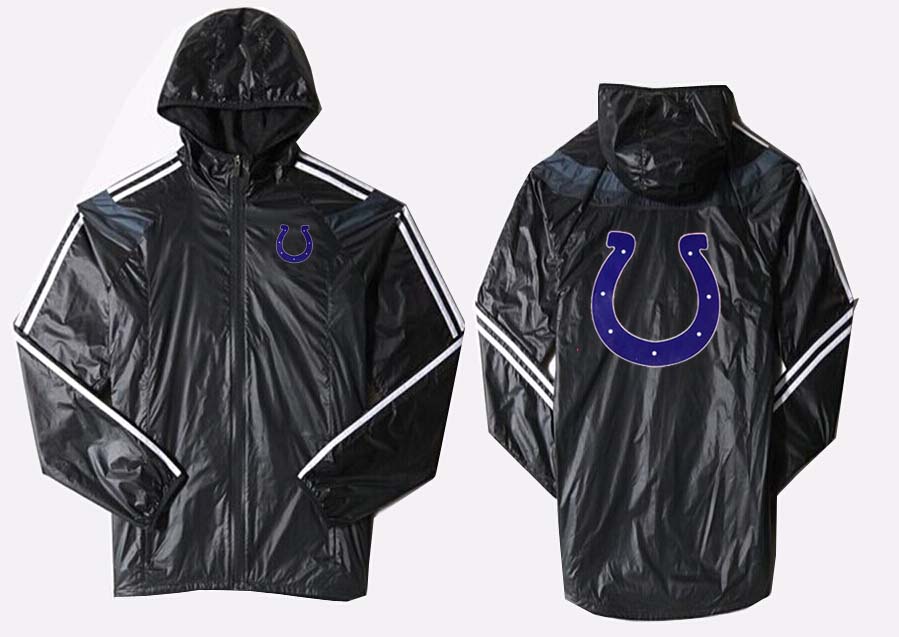 NFL Indianapolis Colts All Black Jacket 2
