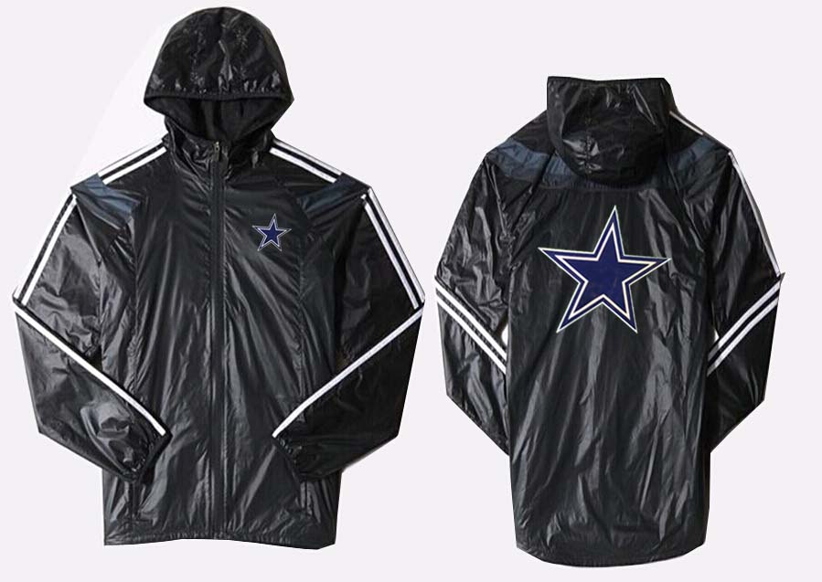 NFL Dallas Cowboys All Black Color Jacket