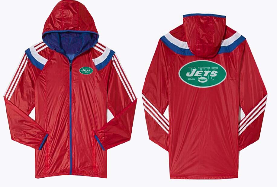 NFL New York Jets Red Blue Jacket