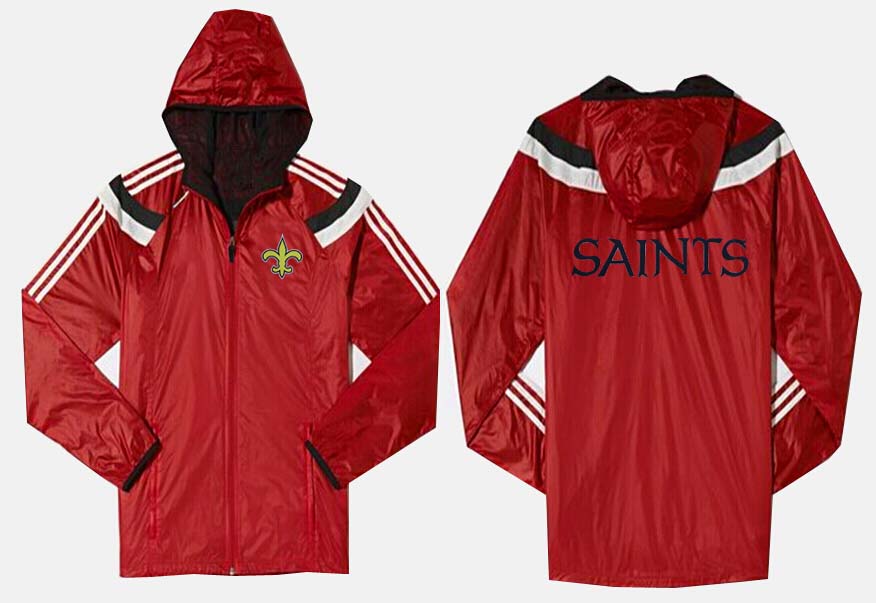 NFL New Orleans Saints Red  Jacket