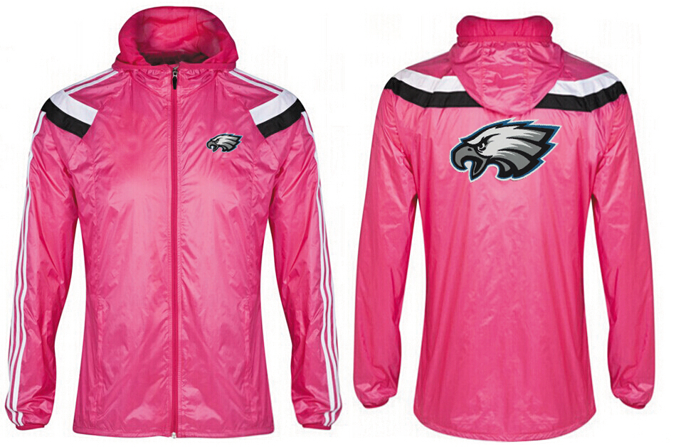 NFL Philadelphia Eagles Pink Color Jacket