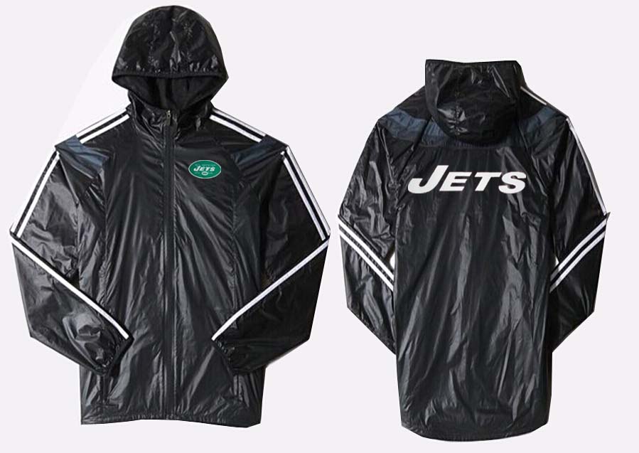NFL New York Jets Black Color Jacket