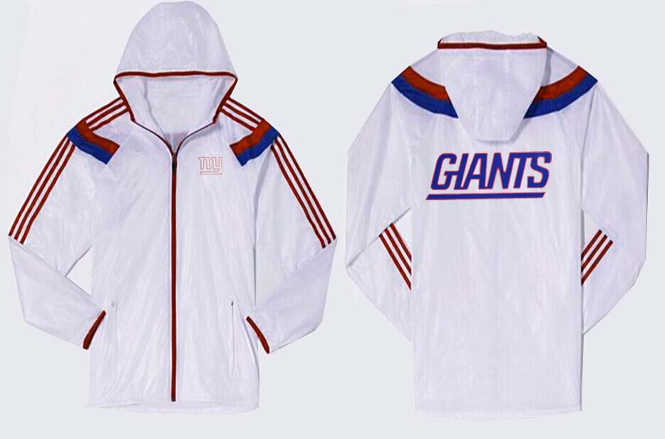 NFL New York Giants White Color Jacket