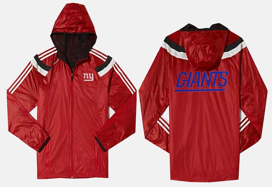 NFL New York Giants Red Color Jacket