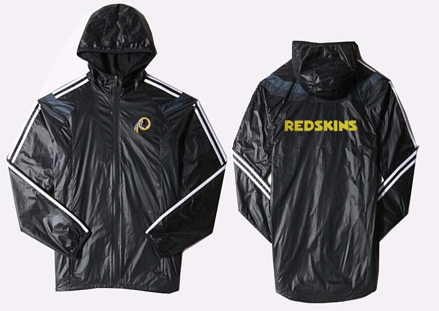 NFL Washington Redskins All Black Color Jacket
