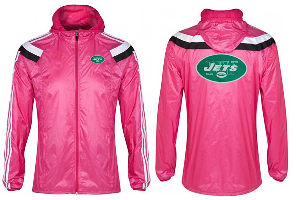 NFL New York Jets Pink Jacket