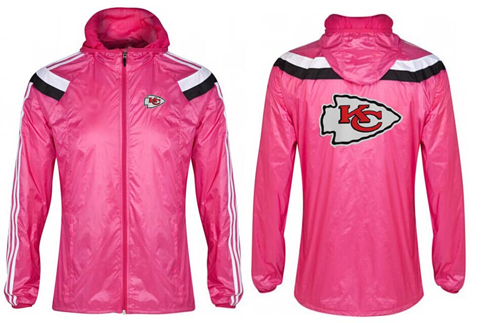 NFL Kansas City Chiefs Pink Color Jacket