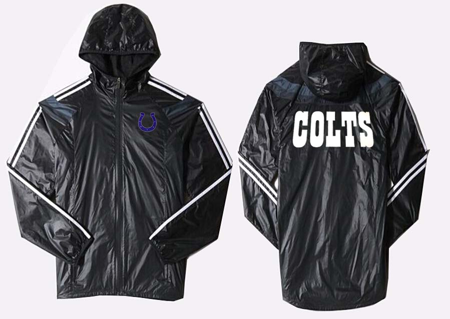 NFL Indianapolis Colts All Black Jacket 3