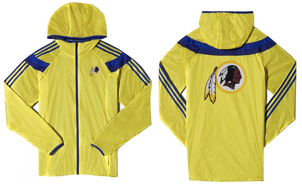 NFL Washington Redskins Yellow Blue Jacket