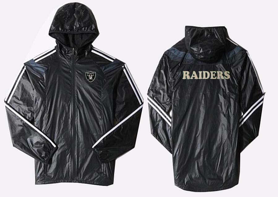 NFL Oakland Raiders All Black Color Jacket